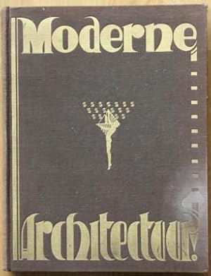 Bild des Verkufers fr Moderne architectuur in Noorwegen, Zweden, Finland, Denemarken, Duitschland, Tsjechoslowakije, Oostenrijk, Zwitserland, Frankrijk, Belgie, Engeland en Ver. Staten van Amerika. zum Verkauf von Galerie Joy Versandantiquariat  UG (haftungsbeschrnkt)