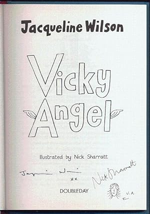 Seller image for Vicky Angel; DOUBLE SIGNED 1st/1st for sale by Blaeberry Books