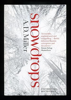 Imagen del vendedor de Snowdrops; SIGNED DATED PROOF a la venta por Blaeberry Books