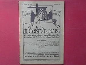 Bild des Verkufers fr Zur sddeutschen Buchmalerei des spteren Mittelalters (Schlu). - in : 2. Jahrgang Heft 12 - 1906 : Die christliche Kunst. Monatsschrift fr alle Gebiete der christlichen Kunst und Kunstwissenschaft in Verbindung mit der deutschen Gesellschaft fr christliche Kunst; zum Verkauf von books4less (Versandantiquariat Petra Gros GmbH & Co. KG)