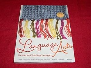 Language Arts : Content and Teaching Strategies [Third Canadian Edition]