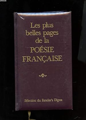 Image du vendeur pour LES PLUS BELLES PAGES DE LA POESIE FRANCAISE mis en vente par Le-Livre