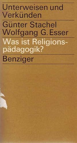 Seller image for Was ist Religionspdagogik? Aus: Unterweisen und verknden, 13. for sale by Online-Buchversand  Die Eule