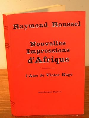 Imagen del vendedor de NOUVELLES IMPRESSIONS D?AFRIQUE ; L?me de Victor Hugo a la venta por Librairie Montral