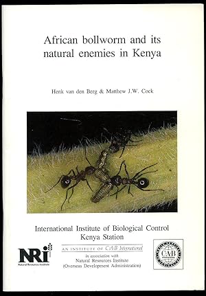 Image du vendeur pour African Bollworm and its Natural Enemies in Kenya mis en vente par Little Stour Books PBFA Member