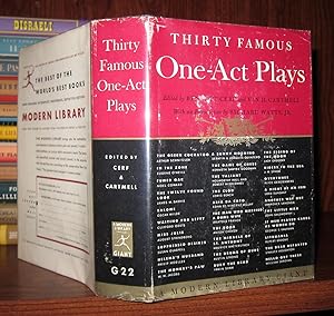 Seller image for THIRTY FAMOUS ONE ACT PLAYS for sale by Rare Book Cellar