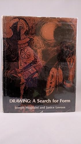 drawing;a search for form,inscribed