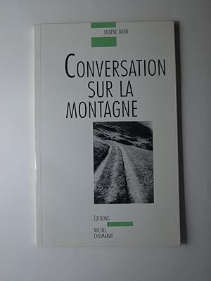 Image du vendeur pour Conversation sur la montagne mis en vente par Librairie Aubry