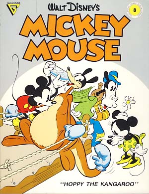 Bild des Verkufers fr Gladstone Comic Album No. 8 - Mickey Mouse in Hoppy the Kangaroo zum Verkauf von Parigi Books, Vintage and Rare