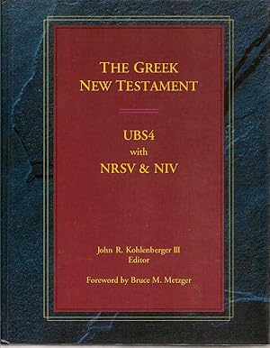 Immagine del venditore per The Greek New Testament: UBS4 with NRSV & NIV venduto da First Place Books - ABAA, ILAB