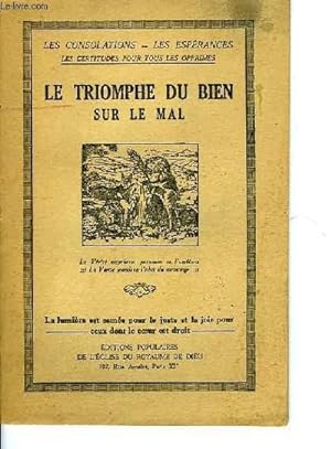 Seller image for LE TRIOMPHE DU BIEN SUR LE MAL for sale by Le-Livre