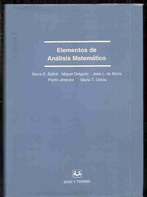Seller image for ELEMENTOS DE ANALISIS MATEMATICO for sale by Desvn del Libro / Desvan del Libro, SL