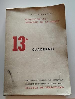 BOSQUEJO DE UNA SOCIOLOGÍA DE LA NOTICIA