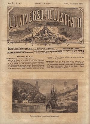 L'Universo Illustrato. Giornale per tutti. Anno VI. N. 14 Milano, 31 Dicembre 1871