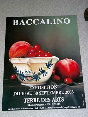 Affiche d'exposition - BOCCALINO - Terre des Arts.