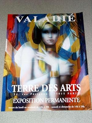 Affiche d'exposition - VALADIE - Terre des Arts