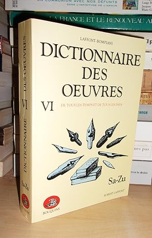 Seller image for DICTIONNAIRE DES OEUVRES DE TOUS LES TEMPS ET DE TOUS LES PAYS - Tome VII : Sa-Zu for sale by Planet's books