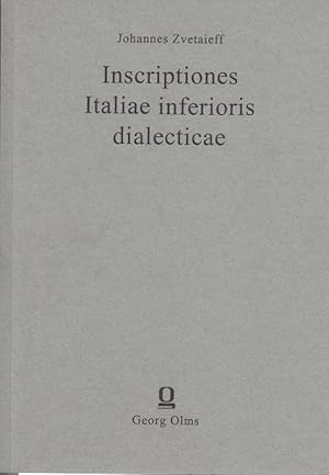 Inscriptiones Italiae inferioris dialecticae.