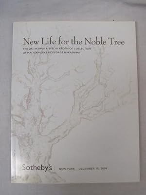 Seller image for New Life for the Noble Tree; The Dr. Arthur & Evelyn Krosnick Collection of Masterworks by George Nakashima for sale by Princeton Antiques Bookshop