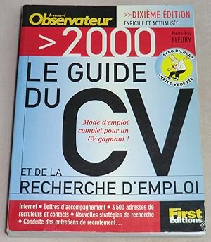 Seller image for GUIDE DU CV et de la recherche d'emploi 2000 for sale by LE BOUQUINISTE