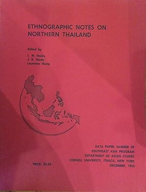 Imagen del vendedor de Ethnographic Notes on Northern Thailand a la venta por Joseph Burridge Books