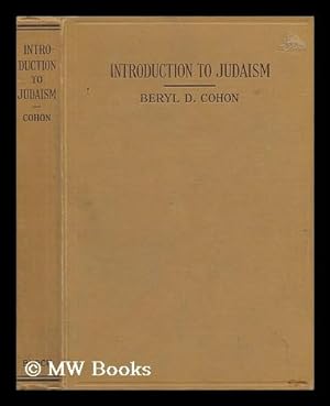 Imagen del vendedor de Introduction to Judaism a la venta por MW Books Ltd.