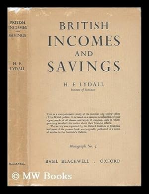 Seller image for British Incomes and Savings for sale by MW Books Ltd.