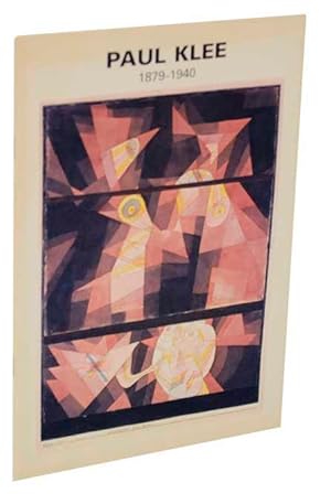 Bild des Verkufers fr Paul Klee 1879-1940: A Tribute in Celebration of the Artist's Centennial Year zum Verkauf von Jeff Hirsch Books, ABAA