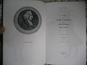 Imagen del vendedor de Vie et opinions de Tristam Shandy, gentilhomme - Traduit de l'anglais par Charles Mauron, preface de Jean-Louis Curtis a la venta por Frederic Delbos