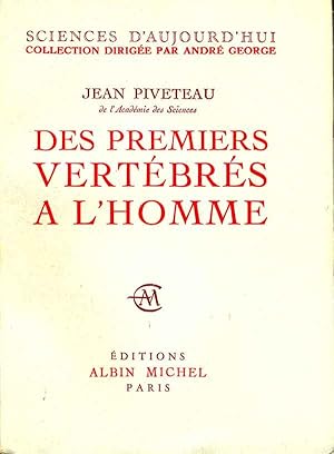 Des premiers vertébrés à l'homme