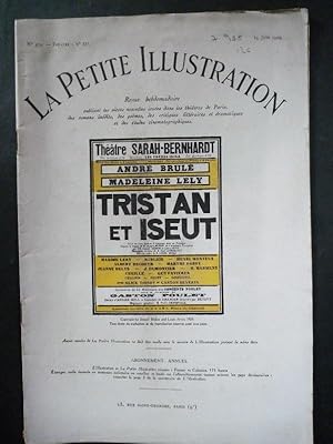 Imagen del vendedor de La Petite Illustration. Revue Hebdomadaire. N 434. Thatre: N 231. Joseph Bdier et Louis Artus. Tristan et Iseut. a la venta por Carmichael Alonso Libros