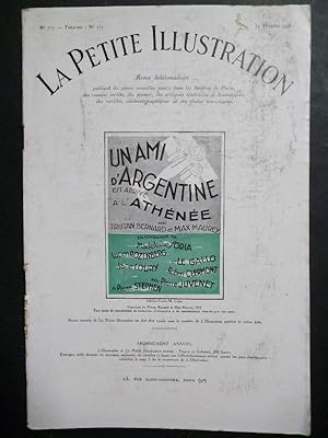Image du vendeur pour La Petite Illustration. Revue Hebdomadaire. N 515. Thatre: N 273. Tristan Bernard et Max Maurey. Un Amie d'Argentine. mis en vente par Carmichael Alonso Libros
