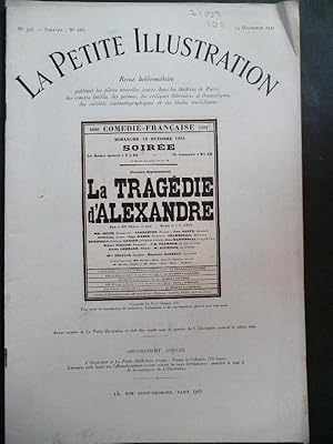 Seller image for La Petite Illustration. Revue Hebdomadaire. N� 556. Th�atre: N� 286 Paul Demasy. La Trag�die d'Alexandre. for sale by Carmichael Alonso Libros