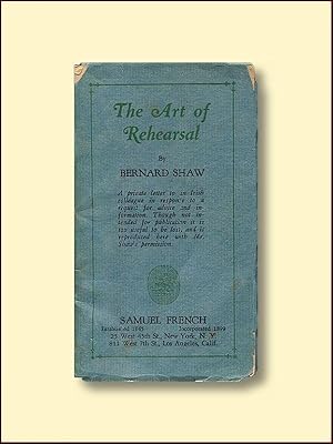 The Art of the Rehersal A Private Letter to an Irish Colleague in Response to a Request for Advic...