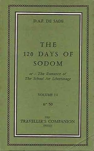 Immagine del venditore per 120 Days of Sodom volume III__The Romance of the School for Libertinage venduto da San Francisco Book Company