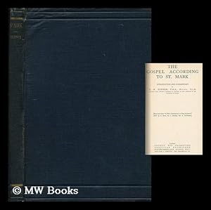 Seller image for The Gospel according to St. Mark, introduction and commentary by C. H. Turner for sale by MW Books Ltd.