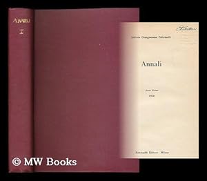 Seller image for Annali : anno primo 1958 for sale by MW Books Ltd.