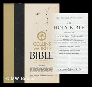 Seller image for The Holy Bible : Containing the Old and New Testaments, Translated out the Original Tongues, and with the Former Translations Diligently Compared and Revised for sale by MW Books