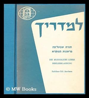 Seller image for Die mundliche Lehre. Bibelerklarung for sale by MW Books