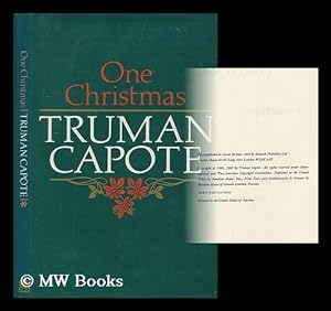 Imagen del vendedor de One Christmas / Truman Capote a la venta por MW Books