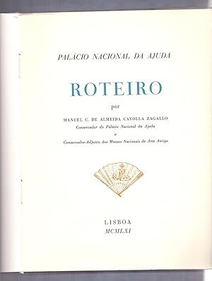 Seller image for PALACIO NACIONAL DA AJUDA - ROTEIRO for sale by Libreria 7 Soles