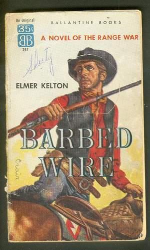 Seller image for BARBED WIRE. (Ballantine Book #247); for sale by Comic World