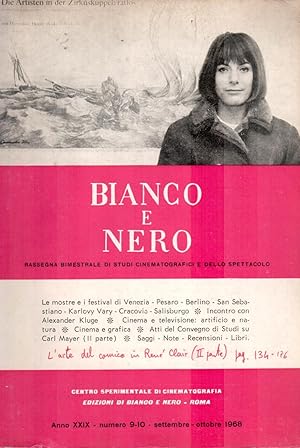 Bianco e Nero. 1968 annata completa. Rassegna mensile di studi cinematografici e dello spettacolo