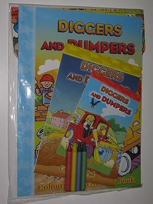 Seller image for Diggers and Dumpers Colouring and Activity Play Pack for sale by Manyhills Books