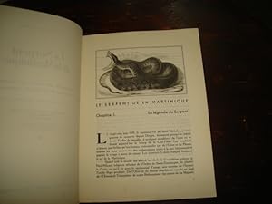 Seller image for Le Serpent de la Martinique for sale by Librairie FAUGUET