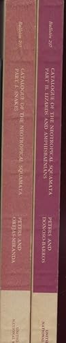 Catalogue of the Neotropical Squamata: Part 1. Snakes, Part 2. Lizards & Amphisbaenians.