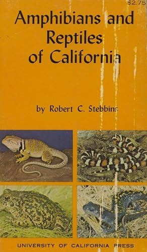 Bild des Verkufers fr Amphibians and Reptiles of California. zum Verkauf von Frank's Duplicate Books