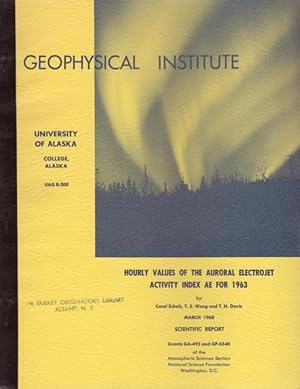 HOURLY VALUES OF THE AURORAL ELECTROJET ACTIVITY INDEX AE FOR 1963. UAG-R200.