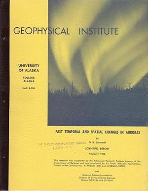 FAST TEMPORAL AND SPATIAL CHANGES IN AURORAS. UAG-R206