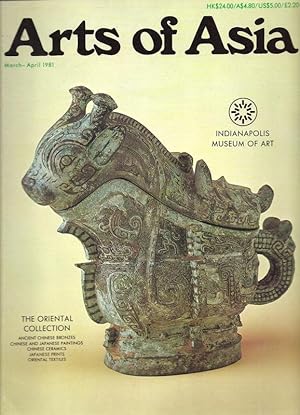 Image du vendeur pour Arts of Asia March April 1981 Volume 11, Number 2 mis en vente par Charles Lewis Best Booksellers